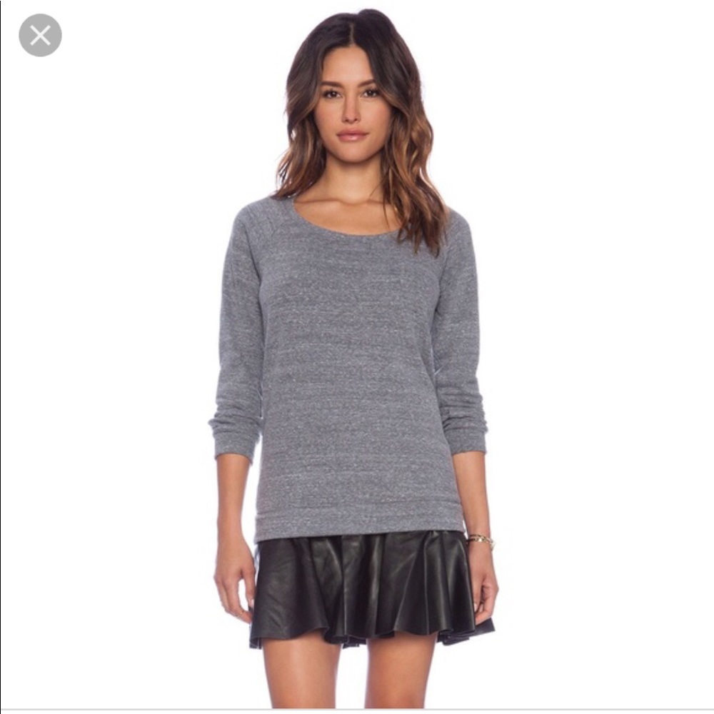 Splendid Sweater and Leather Dress